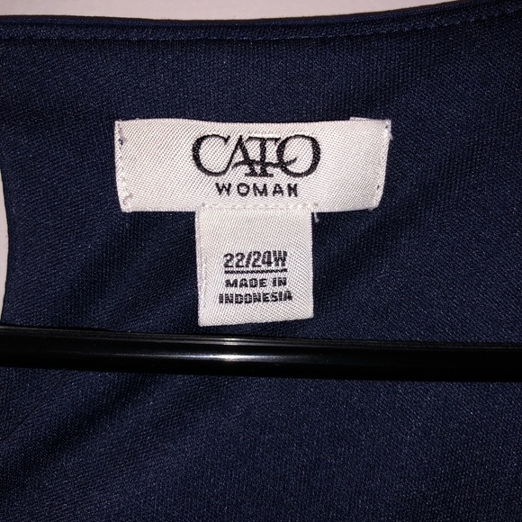 Floor-length Blue and White Dress - Picture 4 of 4